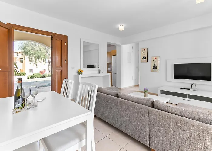 2 Bedroom Asulon With Communal Pools, Aphrodite Hills *